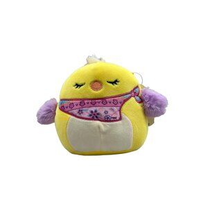 Squishmallow Aimee the Chick 5" Floral Bandana Plush